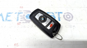 BMW 5 F10 11-16 4 button key, chrome is used, case defect