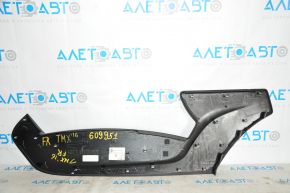 Console side trim right Tesla Model X 16-21 black, pokes, scuffs