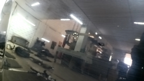 Bare hood Honda Civic X FC 16-21 steel, black NH-731P, paint peeling, bump, scratches, chips