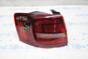 Light outer wing left VW Jetta 16-18 USA halogen dark