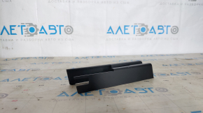 Driver's seat runner trim rear right Tesla Model X 16-21 broken mount