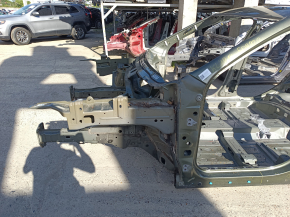 Quarter front left Jeep Cherokee KL 19-21 on the body, green, bump