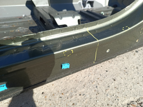 Quarter front left Jeep Cherokee KL 19-21 on the body, green, bump
