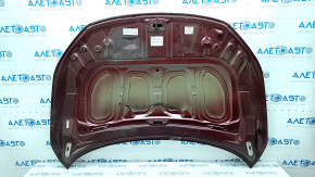 Hood bare Honda Insight 19-22 aluminum, red R-543P, dents, bump