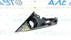 Side mirror plug left Honda Civic X FC 16-20 4d for speaker, black