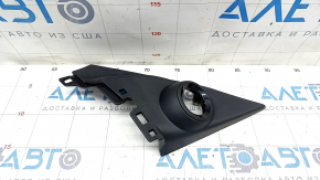 Side mirror plug right Honda Civic X FC 16-20 4d for speaker, black