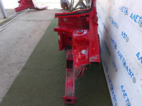 Front left quarter VW Jetta 19 - red