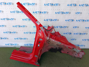 Front right quarter VW Jetta 19 - red