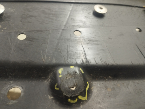 Front bumper protection center Mazda 3 19 - worn, tears