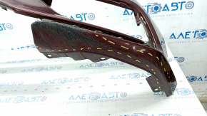 Front bumper bare Honda Insight 19-22 red, scratches, cracks in fasteners, cracks