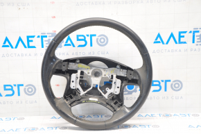 Naked steering wheel Toyota Highlander 08-13 leather black, for cleaning