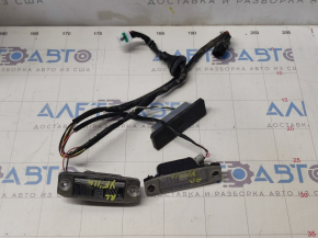 Hyundai Sonata 11-14 trunk lid number plate light with button