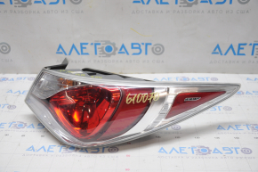 Light outer wing right Hyundai Sonata 11-15 hybrid chip