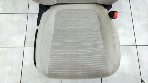 Passenger seat Honda Insight 19-22 without airbag, mechanical, cloth, gray, for dry cleaning