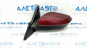 Side mirror left Honda Insight 19-22 5 pins, heated, red, scratches