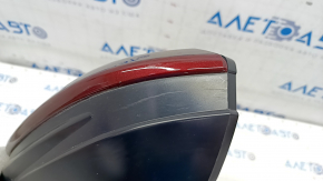 Side mirror left Honda Insight 19-22 5 pins, heated, red, scratches