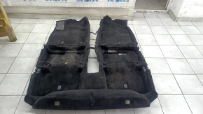 Floor covering Kia Niro 17-22 HEV, PHEV black, torn, for dry cleaning