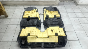 Floor covering Kia Niro 17-22 HEV, PHEV black, torn, for dry cleaning