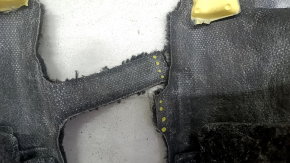 Floor covering Kia Niro 17-22 HEV, PHEV black, torn, for dry cleaning