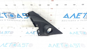 Side mirror plug right Honda Civic X FC 16-21 4d for speaker, black, broken fastening