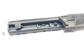 Molding door-glass central front left Honda Civic X FC 16-21 4d mat, broken fastening, cracks