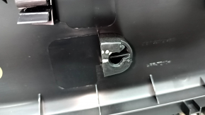 Door trim card rear left Honda Insight 19-22 black, gray insert, armrest cloth, scratches, needs cleaning, cracks in fasteners
