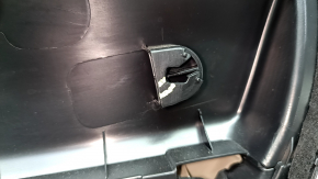 Door trim card rear left Honda Insight 19-22 black, gray insert, armrest cloth, scratches, needs cleaning, cracks in fasteners