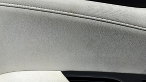 Door trim card front left Honda Insight 19-22 black, gray insert, armrest cloth, scratches, for cleaning