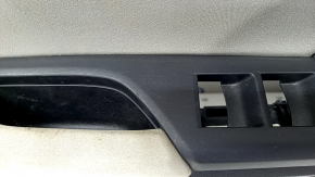 Door trim card front left Honda Insight 19-22 black, gray insert, armrest cloth, scratches, for cleaning