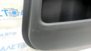 Door trim card rear right Honda Civic X FC 16-21 4d black cloth with black insert, scratches, broken fasteners