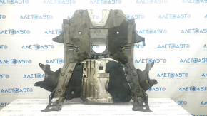 Engine protection Honda Civic X FC 16-21 2.0 tears, worn, dented