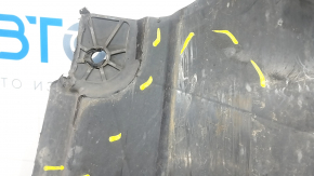 Engine protection Honda Civic X FC 16-21 2.0 tears, worn, dented
