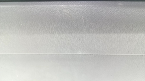 Console central armrest and cup holders Honda Civic X FC 16-21 black cloth, scratches, needs cleaning, made, broken fasteners