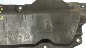 Front engine guard Honda Civic X FC 16-21 is worn, dented