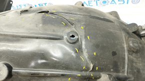 Front right mudguard Honda Civic X FC 16-18 tears, cracks