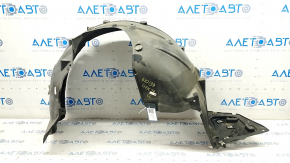 Front left fender liner Honda Civic X FC 16-18 tears, cracks