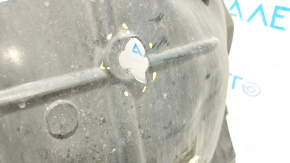 Front left fender liner Honda Civic X FC 16-18 tears, cracks