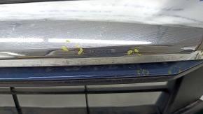 Radiator grille Honda Insight 19-22 complete with emblem, sand, bumps, scratches, crack in fastening