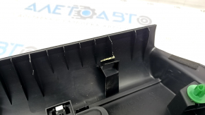 Door trim card rear right Honda Civic X FC 16-21 4d black cloth with black insert, scratches, broken fasteners