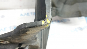 Front left fender liner Honda Civic X FC 16-18 tears, cracks