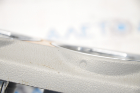Center console trim with cup holder Toyota Highlander 08-10 gray, light wood, scratches