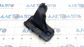 Gear shift indicator Honda Civic X FC 16-21 black, two lines, scratches