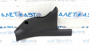 Door sill trim rear right Honda Insight 19-22 black, worn
