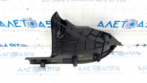 Door sill trim rear right Honda Insight 19-22 black, worn