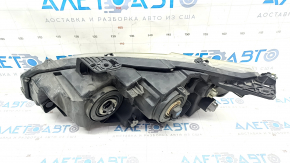 Headlight front right bare Honda Civic X FC 16-18 halogen, for polishing, driftwood, mounting defect