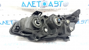 Headlight front right bare Honda Civic X FC 16-18 halogen, for polishing, driftwood, mounting defect