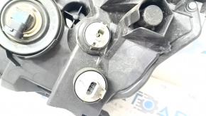 Headlight front right bare Honda Civic X FC 16-18 halogen, for polishing, driftwood, mounting defect