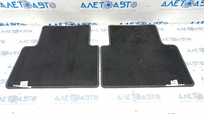 Set of floor mats for Honda Insight 19-22 cloth, black, for cleaning