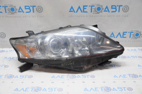 Headlight front right bare Lexus RX350 RX450h 10-12 prerest, halogen, for polishing