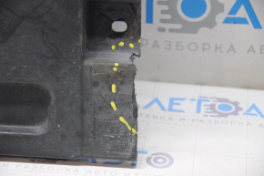 Rear left underbody protection Hyundai Sonata 11-15 tears